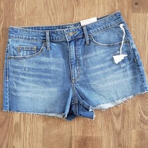 Universal Threads High Rise Shortie Shorts (Size 10)